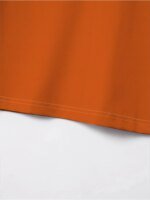 Men's Short Sleeved Polo Shirt Casual 3D Printed Golf Shirt, Orange Green Striped Clover Pattern, Sporty Style - Image 4