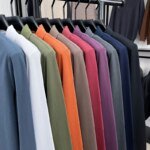 100% pure cotton autumn and winter men's fashion sports brand embroidered pony long sleeved POLO shirt business casual T-shirt - Image 4