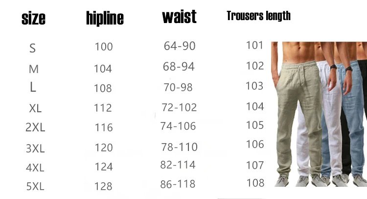 Men's Trousers Cotton Linen Fashion Casual Pants Solid Color Breathable Loose Shorts Straight Drawstring Pants Streetwear Men Men's Trousers Cotton Linen Fashion Casual Pants Solid Color Breathable Loose Shorts Straight Drawstring Pants Streetwear Men