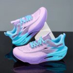 Men Sports Running Shoes Casual Marathon Breathable Lightweight Women's Comfortable Athletic Nonskid Walking Sneakers Outdoors - Image 5