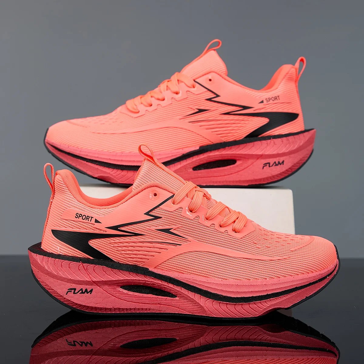 Men Sports Running Shoes Casual Marathon Breathable Lightweight Women's Comfortable Athletic Nonskid Walking Sneakers Outdoors Men Sports Running Shoes Casual Marathon Breathable Lightweight Women's Comfortable Athletic Nonskid Walking Sneakers Outdoors