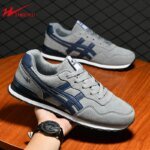 Double star men's skateboard shoes, anti slip and wear-resistant, lightweight and fashionable, versatile and trendy men's shoes