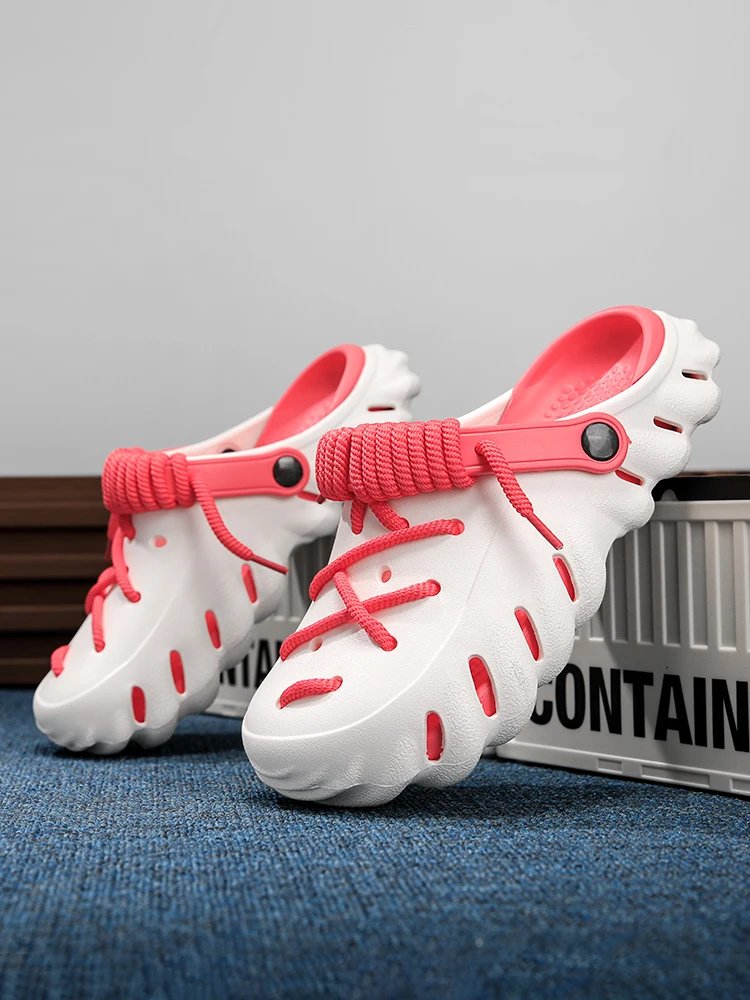 2025 Summer New Fashion Cave Garden Shoes Comfortable Soft Sole Outdoor Indoor Men & Women Beach Trend Slippers