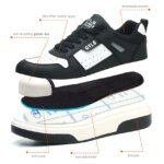 plastic toe cap safety shoes lightweight work boots comfortable safety shoes for men Industrial Construction Warehouse Shoes - Image 2