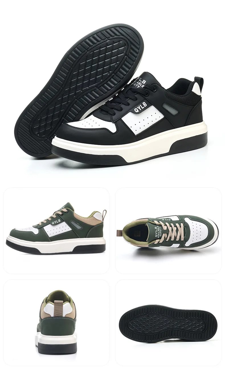 plastic toe cap safety shoes lightweight work boots comfortable safety shoes for men Industrial Construction Warehouse Shoes