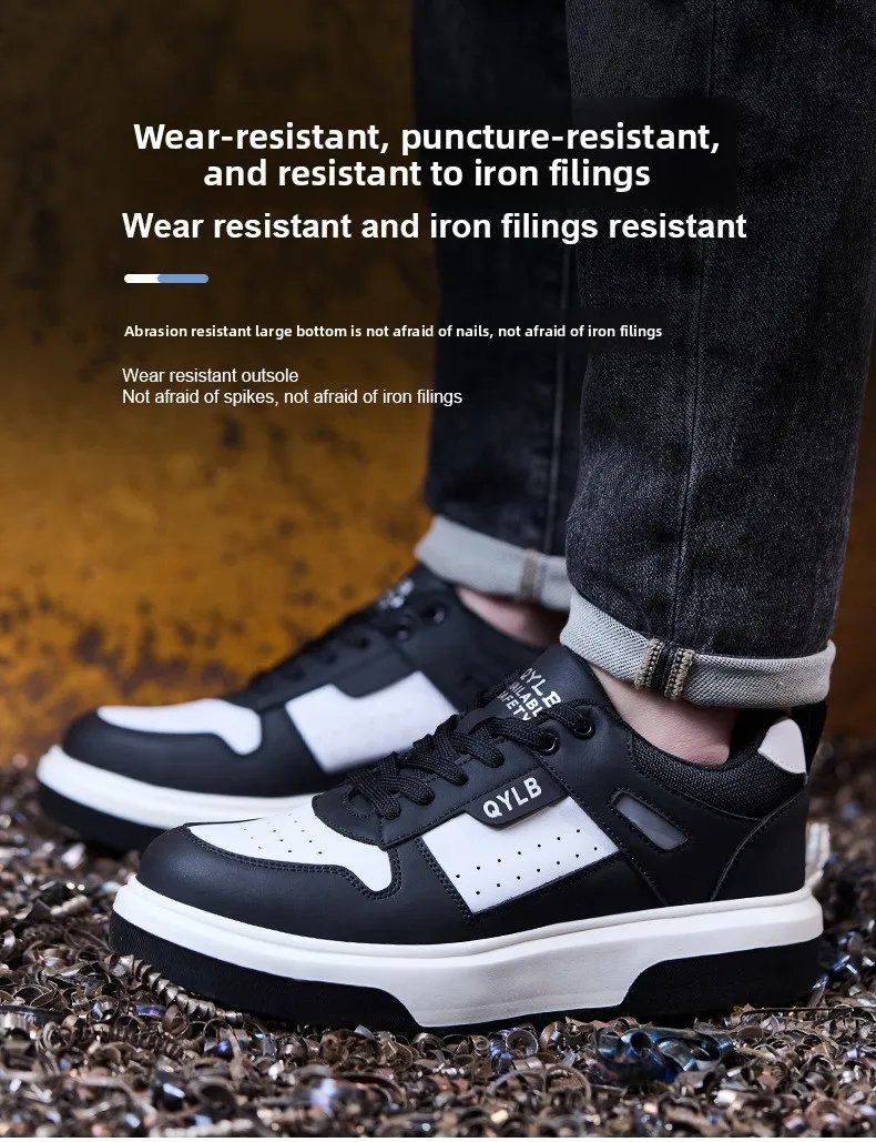 plastic toe cap safety shoes lightweight work boots comfortable safety shoes for men Industrial Construction Warehouse Shoes