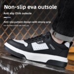 plastic toe cap safety shoes lightweight work boots comfortable safety shoes for men Industrial Construction Warehouse Shoes - Image 6