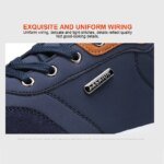 Leather Men Shoes Sneaker Trend Sports Running Breathable Men‘s Sneakers Non-slip Footwear Shoe for Male Walking Autumn - Image 5