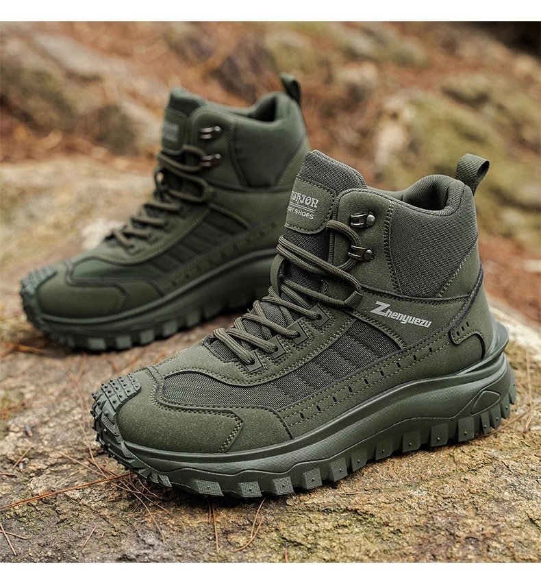 Brand protection 2026 new men's lightweight non-slip breathable wear-resistant running sports fashion versatile casual shoes