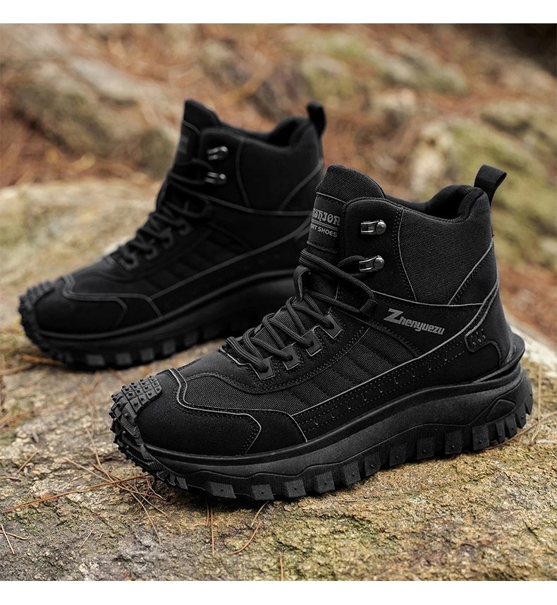 Brand protection 2026 new men's lightweight non-slip breathable wear-resistant running sports fashion versatile casual shoes