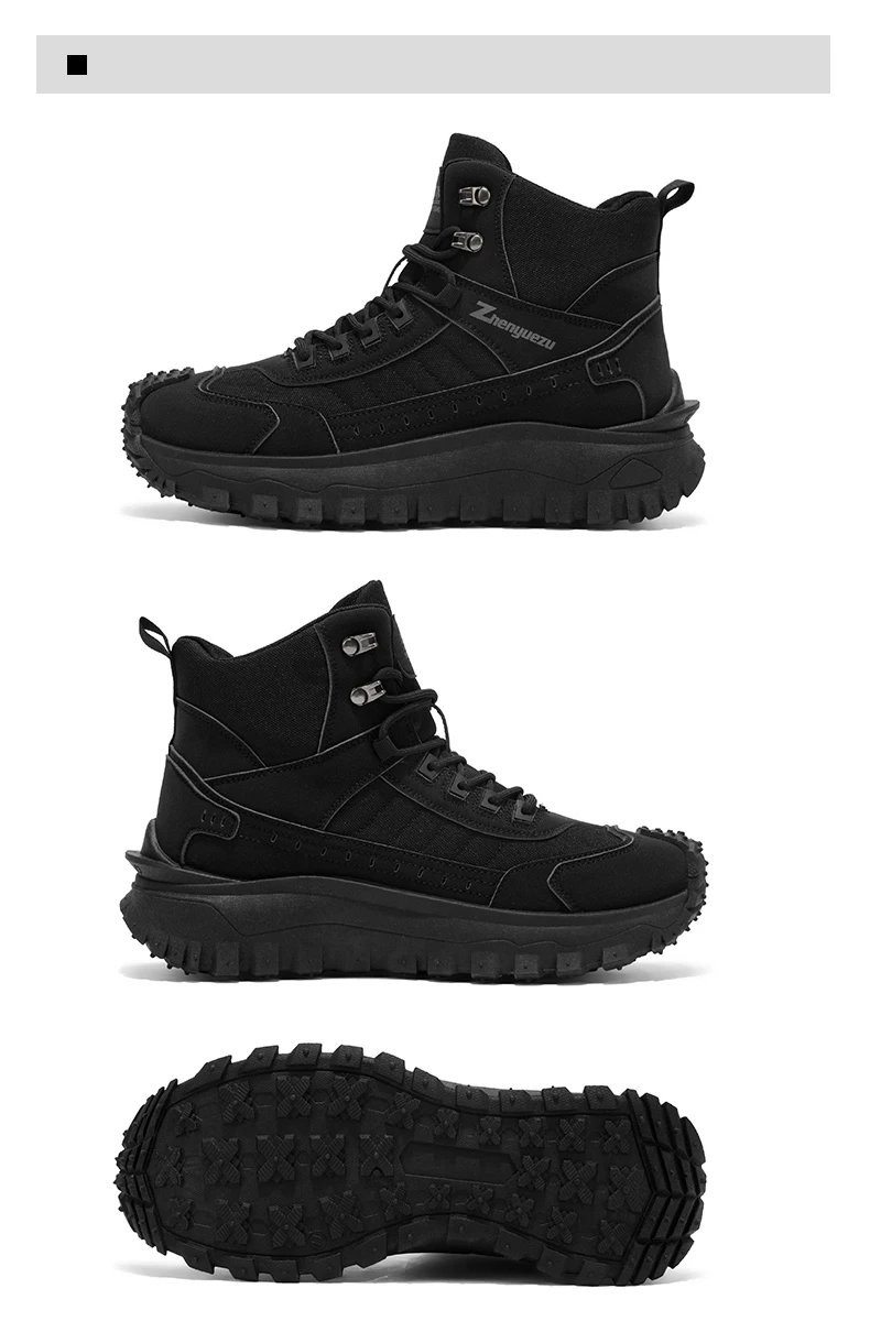 Brand protection 2026 new men's lightweight non-slip breathable wear-resistant running sports fashion versatile casual shoes