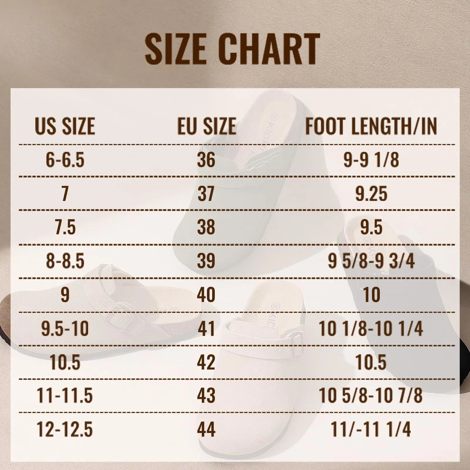 Evshine Women Suede Cork Slippers with Adjustbale  Strap Comfy Arch Support Leather Mules Retro Men Potato Shoes Lady Cork Clogs