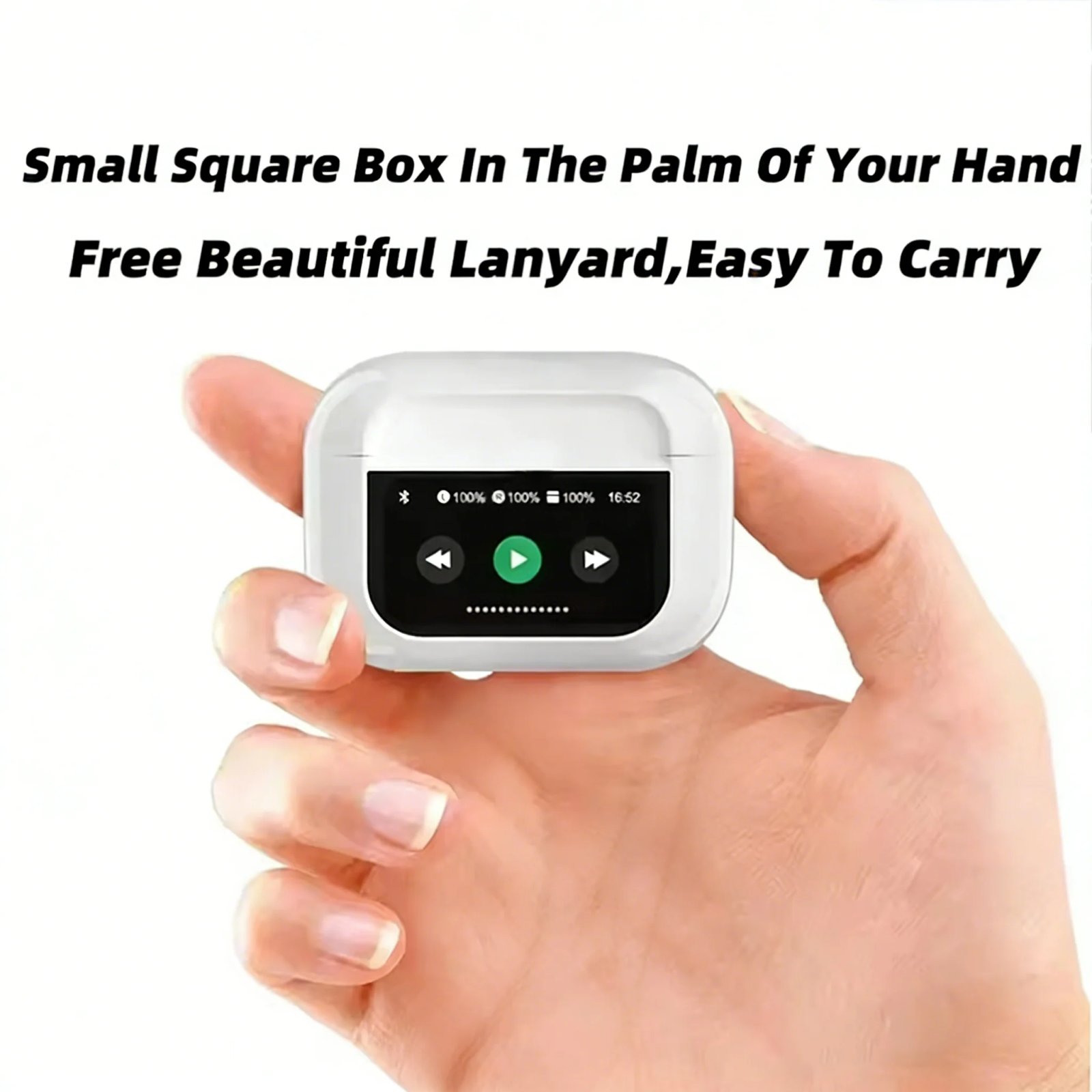 A8 Pro Wireless Bluetooth Headphones with LED Power Display Touch Control Headset Hands-free Calling Long Battery Life for Phone