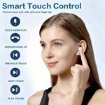 A8 Pro Wireless Bluetooth Headphones with LED Power Display Touch Control Headset Hands-free Calling Long Battery Life for Phone - Image 4