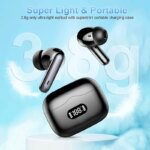 UYUXIO Wireless Earphone 40dB Noise Cancelling Bluetooth 5.3 Headphone ENC with LED Display HD TWS Earbuds Transparency Mode - Image 5