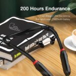 EARDECO Wireless Headphones 200 Hour Playback Bass Bluetooth Headphone Earphones Neckband 5.1 Sport Music Headset with Mic Stere - Image 2