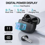 Wireless Bluetooth Headphones Immersive HD Sound Deep Bass HiFi Stereo Sound  LED Power Display for running gaming sports - Image 6