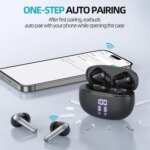 Wireless Bluetooth Headphones Immersive HD Sound Deep Bass HiFi Stereo Sound  LED Power Display for running gaming sports - Image 5