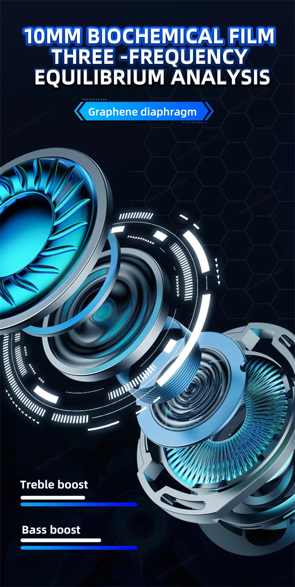 Lenovo GM2 Pro Gaming Earphones Bluetooth 5.3 Sport Headset Dual Mode HD Call Noise Reduction Earbuds with Mic Music Earphones