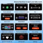 A10 Pro ANC Wireless Bluetooth 5.3 Earphones App Noise-canceling Call Headphones Waterproof Sports Gaming Touch Screen Headset - Image 6