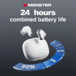 Monster Earbuds TWS Bluetooth Charging Box Wireless Earphones With Microphone Dual Mode Stereo Sports Waterproof Heads - Image 5