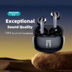 TWS Earbuds Wireless Bluetooth 5.3 Headphones HiFi Stereo Deep Bass In-Ear Earphones for Music Sport Gaming Calls Travel