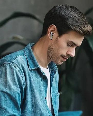 TWS Earbuds Wireless Bluetooth 5.3 Headphones HiFi Stereo Deep Bass In-Ear Earphones for Music Sport Gaming Calls Travel