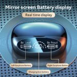 TWS smart digital display Bluetooth earbuds, powerful sound quality, high-definition calls，support charge phone, in-ear earbuds. - Image 4