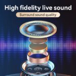 TWS smart digital display Bluetooth earbuds, powerful sound quality, high-definition calls，support charge phone, in-ear earbuds. - Image 5