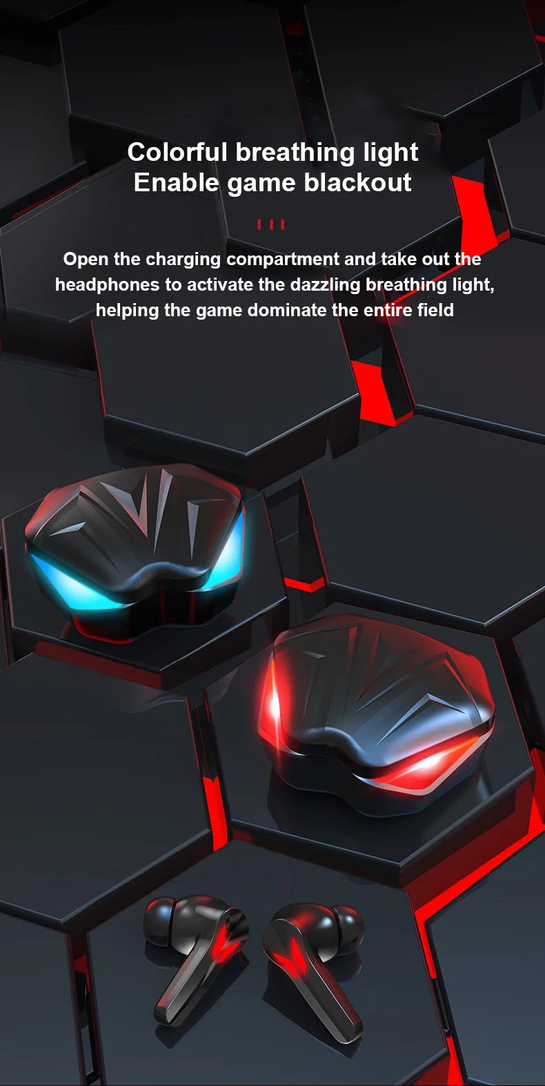 NEW AIR-J13Pro Bluetooth Earphones Wireless Headphone With Mic Low Latency HD Call HiFi Stereo Headsets Noise Cancelling Earbuds