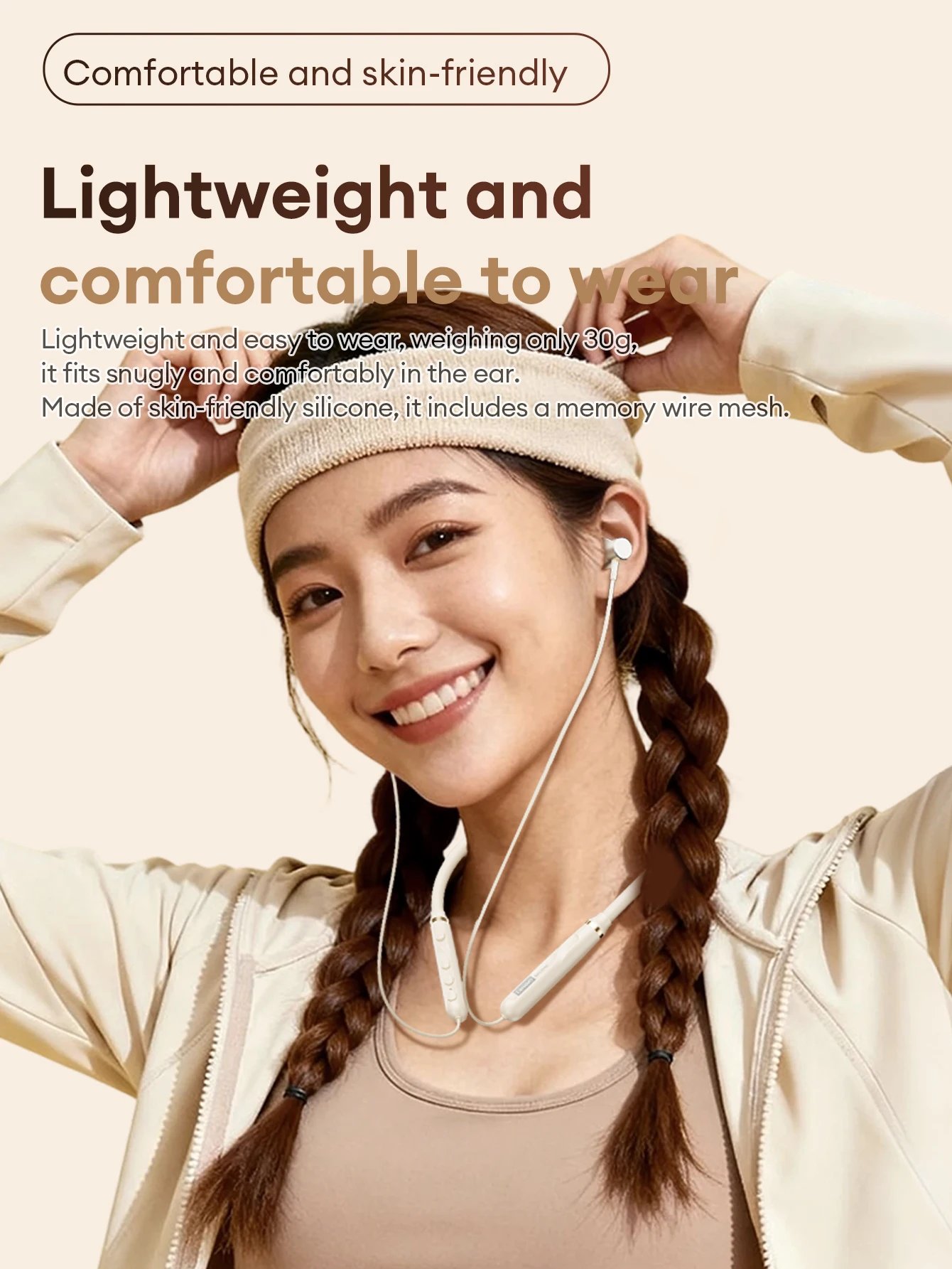 Original Lenovo Y111 Bluetooth 6.0 headphones Neckband Waterproof Magnetic Earbuds Stereo Running Sports Gaming Wireless Headset