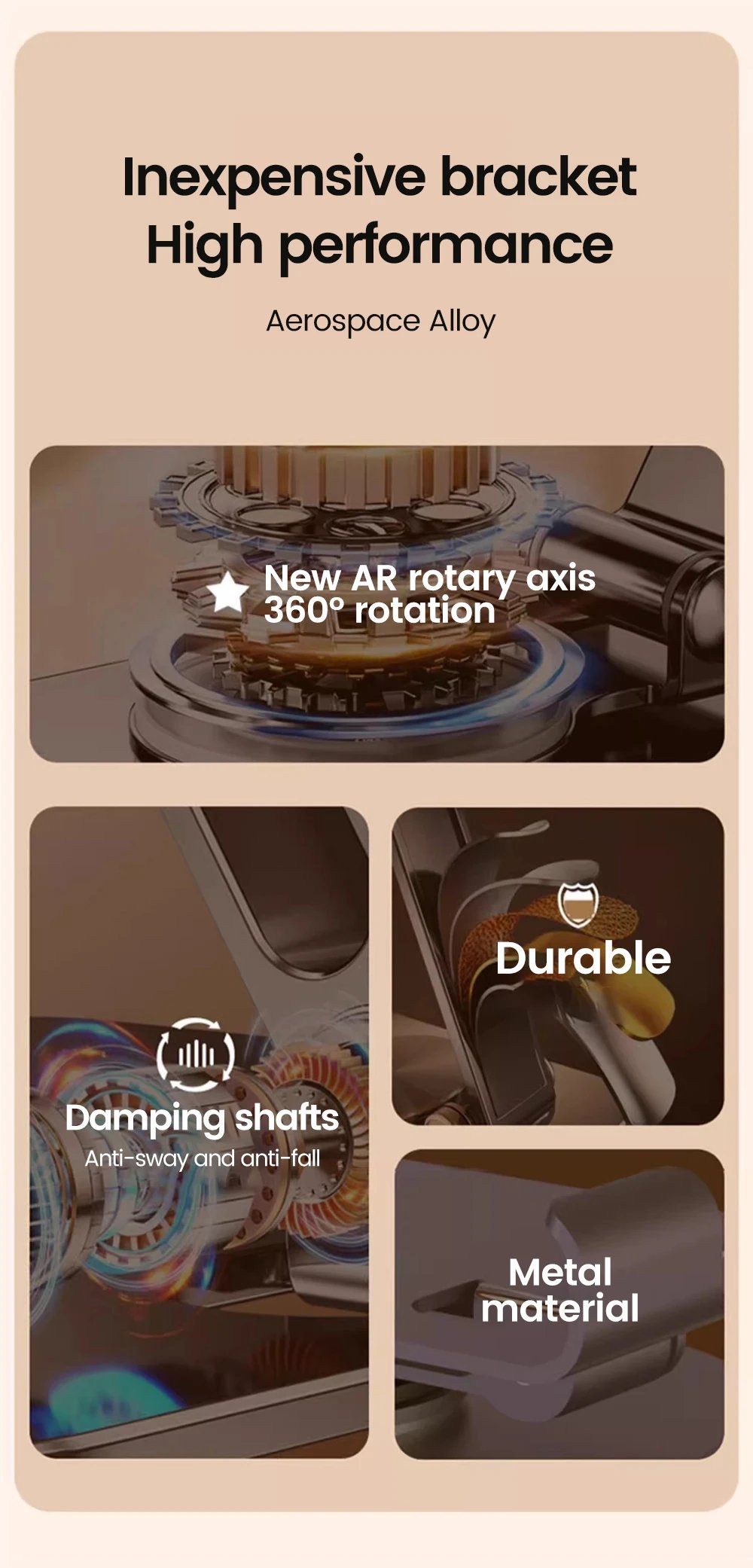 Olaf Rotating Table Cell Phone Holder Support Desktop Stand For iPad Samsung iPhone 15 14 13 Mobile Mount