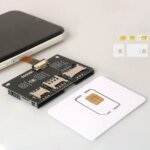 For Nano SIM Activation Tools Converter to Smartcard IC Card Extension for Micro & Nano SIM Card Adapter Kit