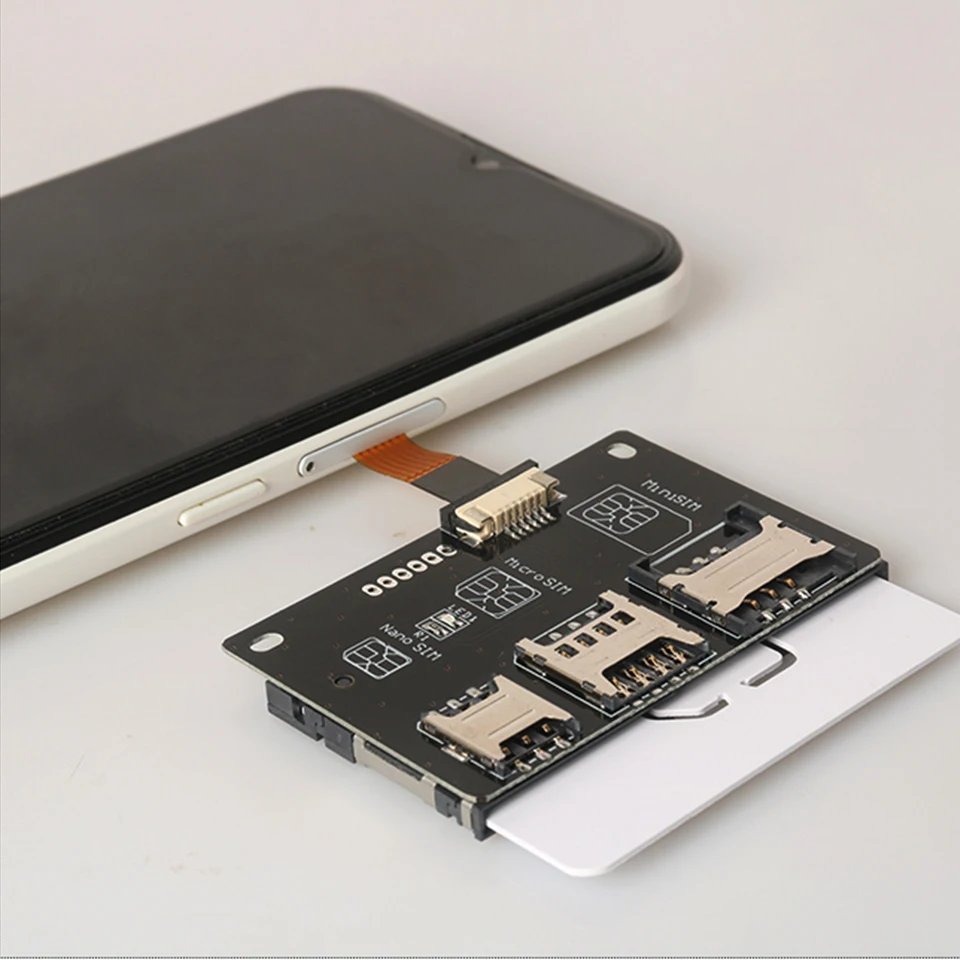 For Nano SIM Activation Tools Converter to Smartcard IC Card Extension for Micro & Nano SIM Card Adapter Kit