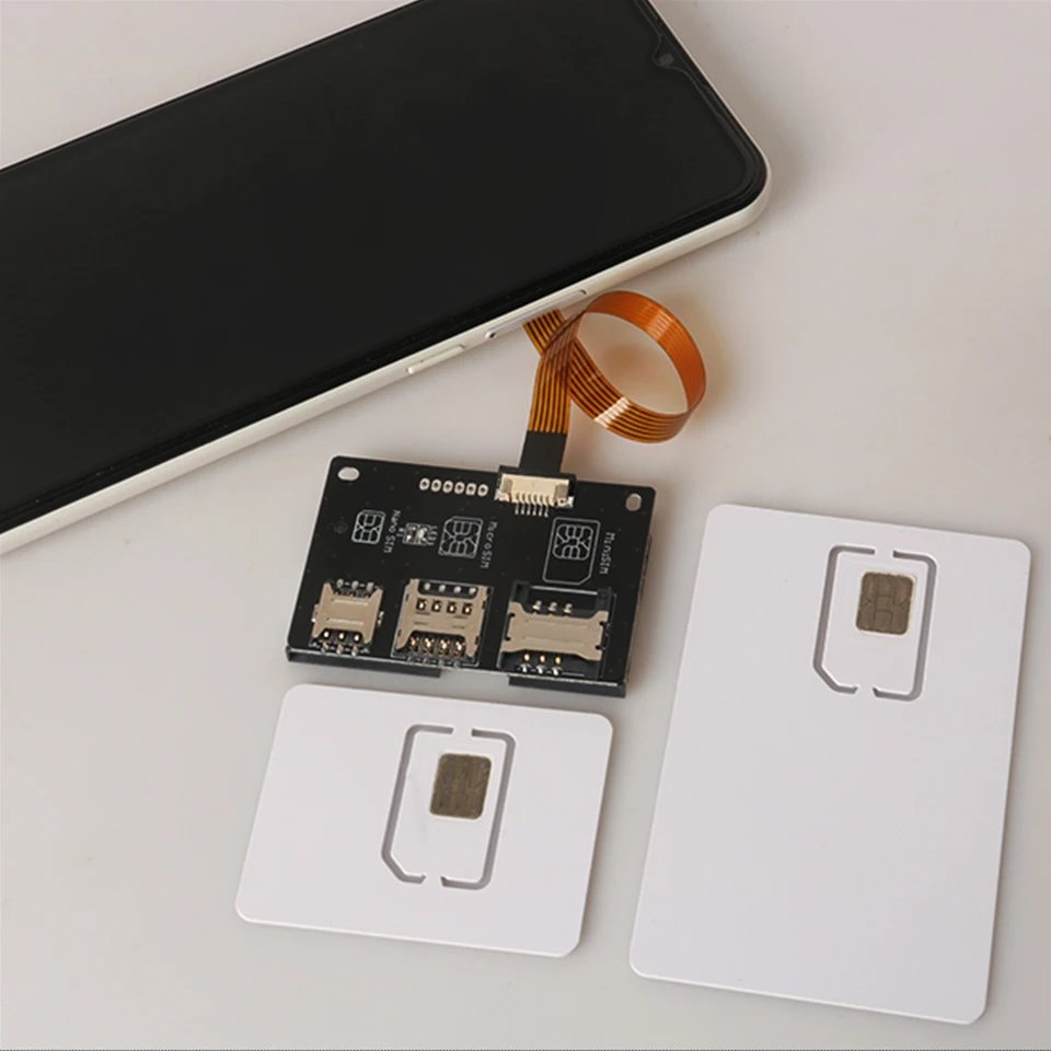 For Nano SIM Activation Tools Converter to Smartcard IC Card Extension for Micro & Nano SIM Card Adapter Kit