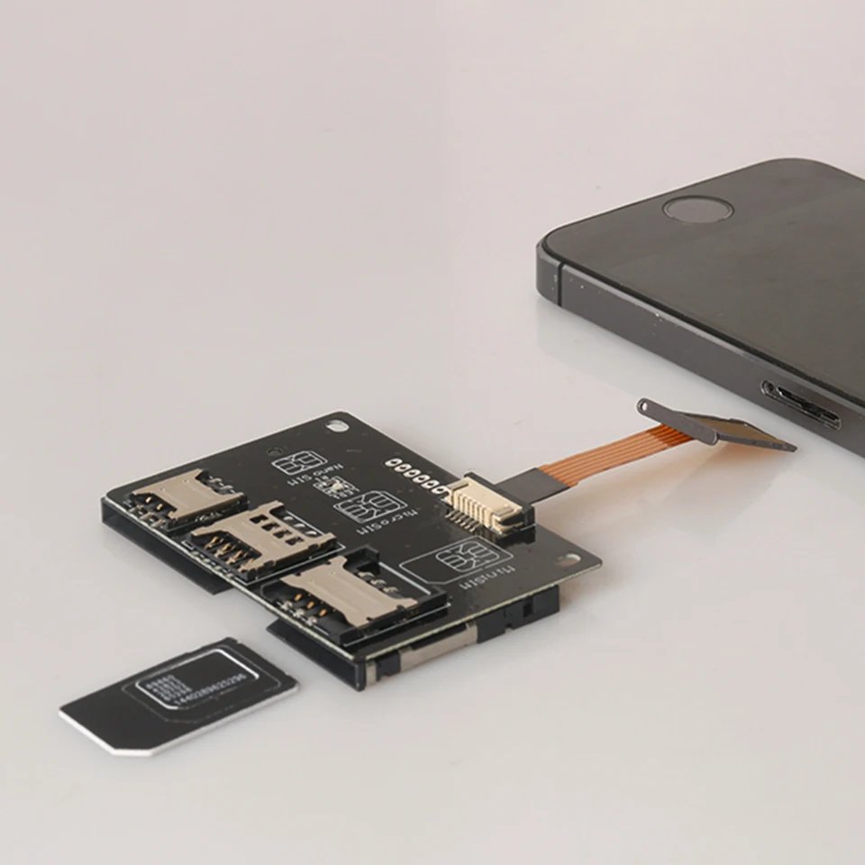 For Nano SIM Activation Tools Converter to Smartcard IC Card Extension for Micro & Nano SIM Card Adapter Kit