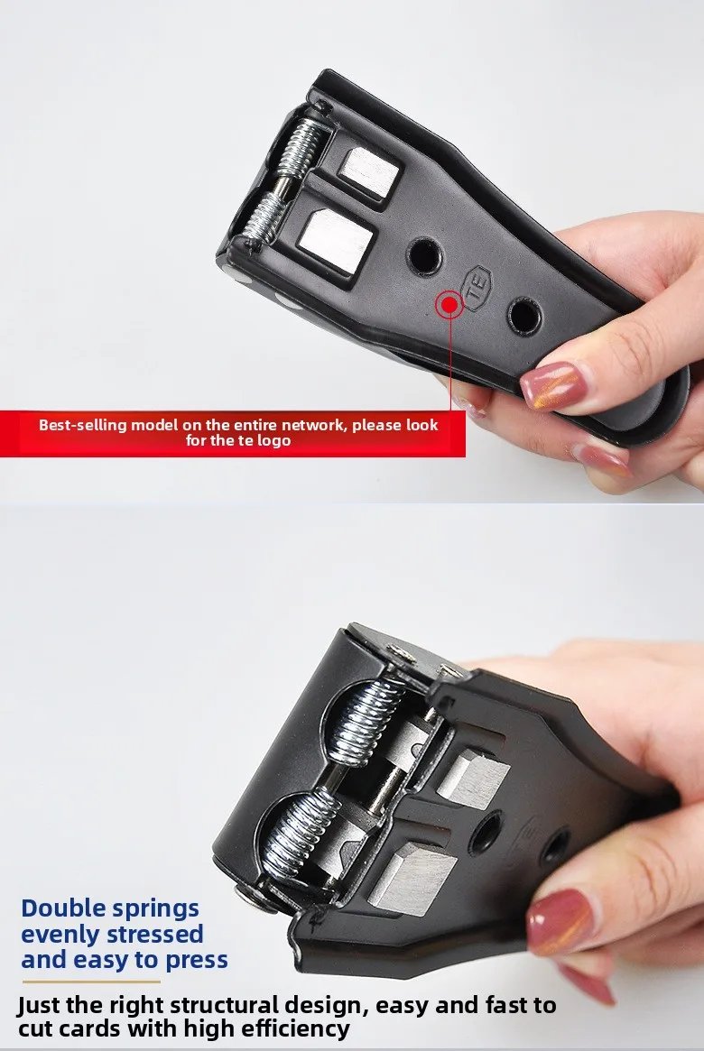 Micro SIM phone  Card Cutter 2-in-1 with SIM Card Adapter and Eject Pin SIM Card Cutting Tool for a variety of smartphones