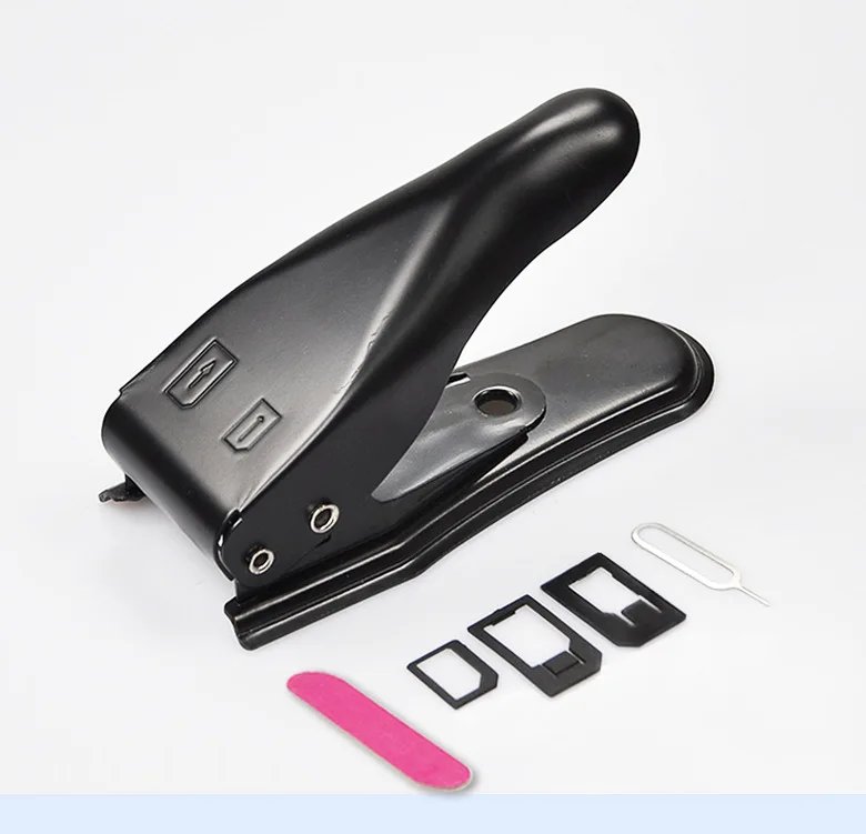 Micro SIM phone  Card Cutter 2-in-1 with SIM Card Adapter and Eject Pin SIM Card Cutting Tool for a variety of smartphones