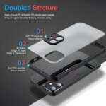 Luxury Matte Clear Square TPU Funda Case On For iPhone 17 16 15 14 13 12 11 Pro Max Plus Mini Plus Pls Funda IPHON Hard PC Cover - Image 2