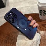 Luxury For Magsafe Transparent Case For iPhone 15 14 13 12 11 Pro XS Max XR X 7 8 Plus SE2 2022 Magnetic Wireless Charging Cover - Image 5