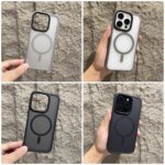 Matte Magnetic Original Phone Case For iPhone Air 17 16 15 14 12 11 13 Pro Max Plus For Magsafe Wireless Charging Protect Cover - Image 5