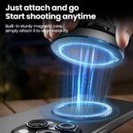 Magnetic Light Led Fill Light Phone Selfie Light Three-level Adjustment Portable Accessories For iPhone 17 16 15 For Magsafe - Image 5