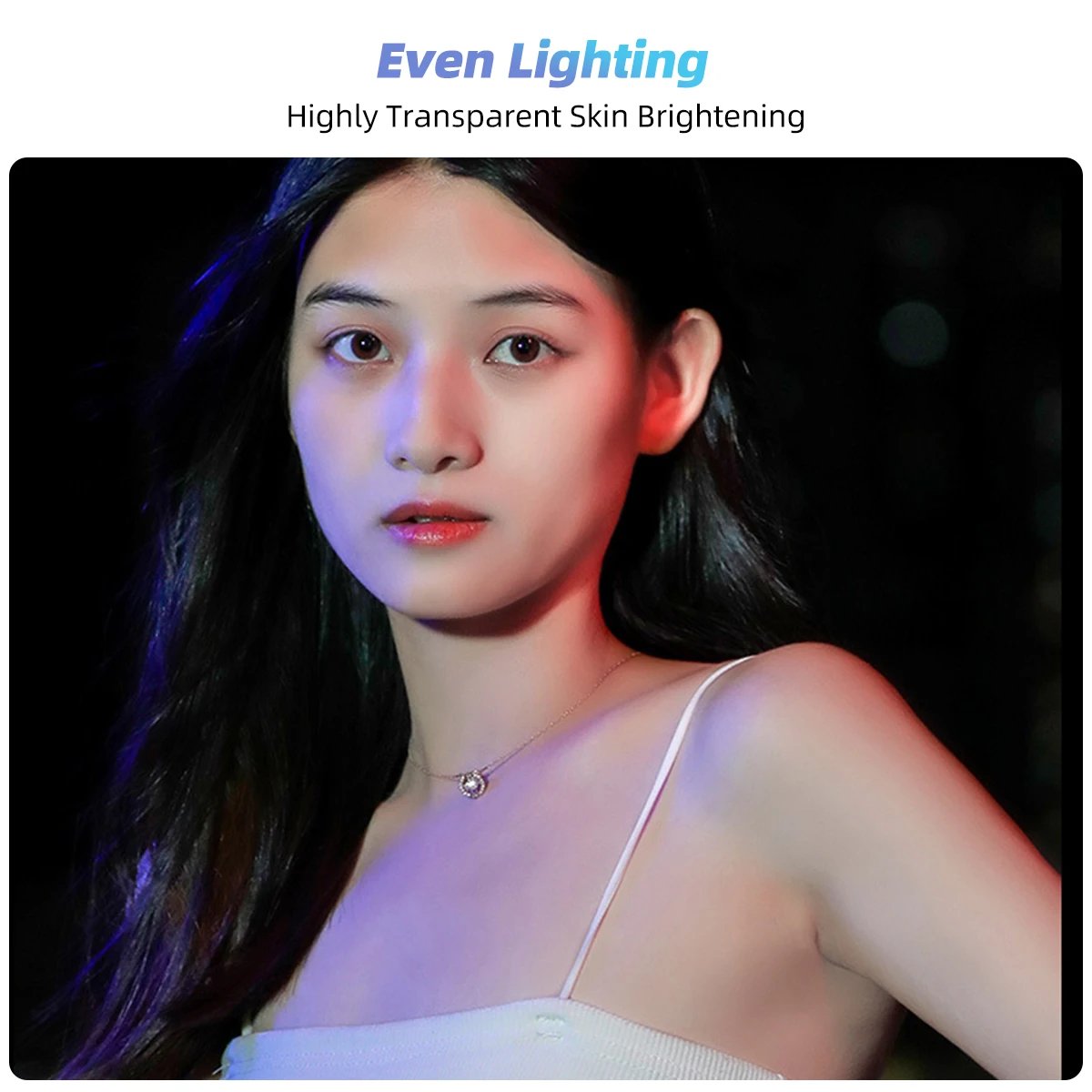 Portable LED video conferencing light for selfies for iPads cell phones laptops cameras tablet Flash Fill Light Photography Lamp