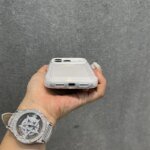 Candy Color Hard Acrylic Card Holder Phone Case For iPhone 17 16 Pro Max 11 12 13 14 15 17 Air Shockproof With Bumper Back Cover - Image 4