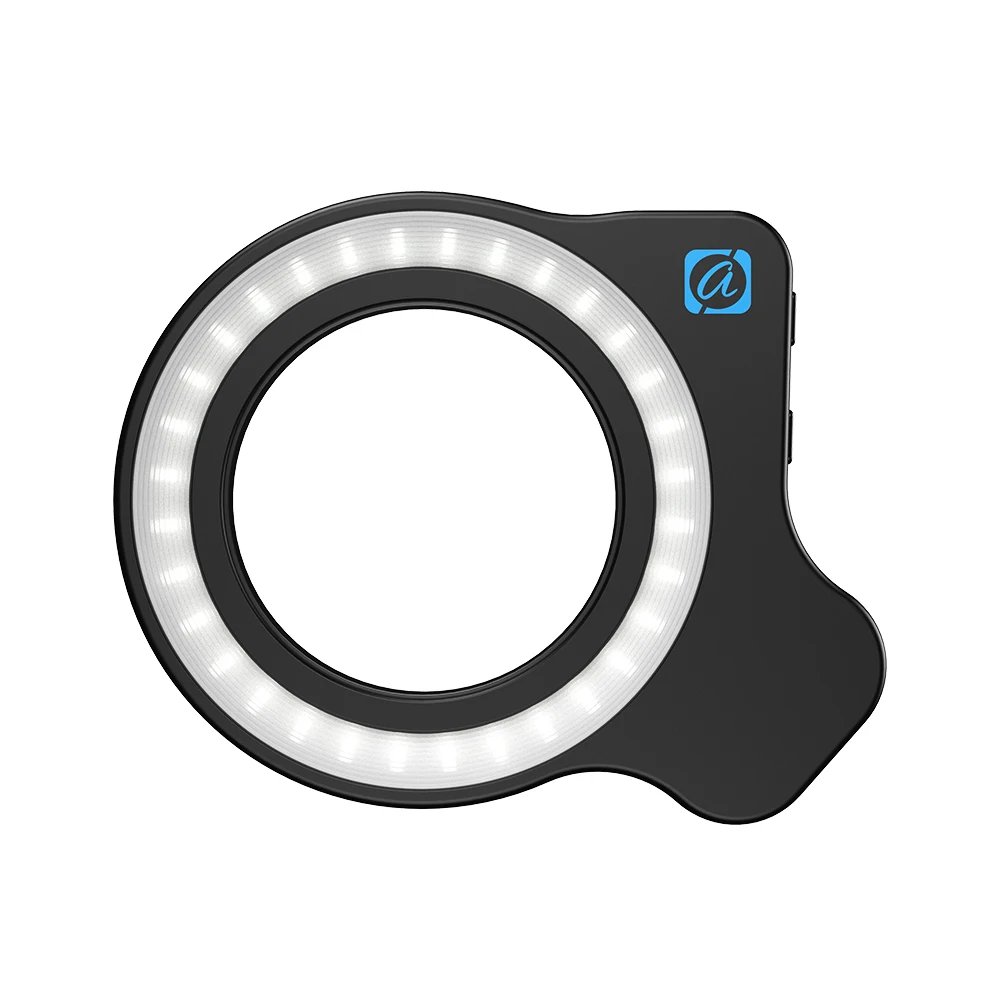 APEXEL LensLight with 37-52mm Adapter Ring Used for Camera and Phone Macro Photography,Mobile Phone Fill Light&Camera Fill Light