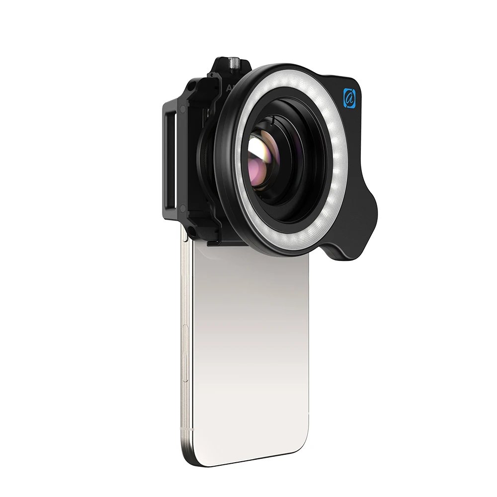 APEXEL LensLight with 37-52mm Adapter Ring Used for Camera and Phone Macro Photography,Mobile Phone Fill Light&Camera Fill Light