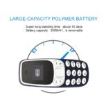 Mini Portable L8star Bm10 Tiny Micro Mobile Phone Dual Sim Card With Mp3 Player FM Unlocked Cellphone Voice Change Dialing Phone - Image 3