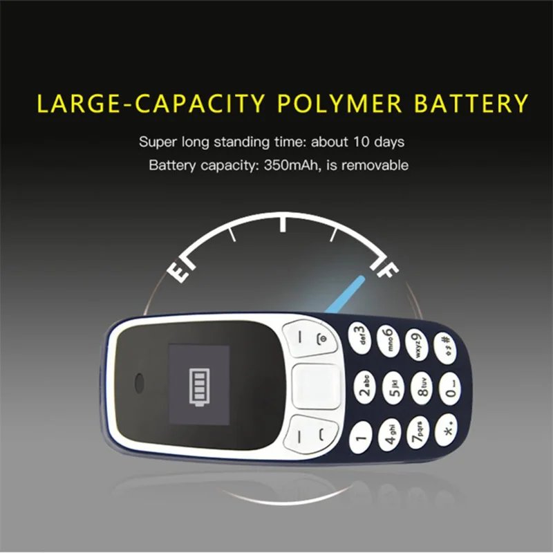 Mini Portable L8star Bm10 Tiny Micro Mobile Phone Dual Sim Card With Mp3 Player FM Unlocked Cellphone Voice Change Dialing Phone