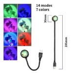 USB Sunset Light Self Photography Lamp LED Rainbow Neon Night Lights Projector Lights Bedroom Home Decoration Atmosphere Lights - Image 6