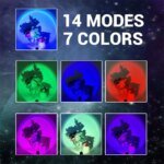 USB Sunset Light Self Photography Lamp LED Rainbow Neon Night Lights Projector Lights Bedroom Home Decoration Atmosphere Lights - Image 2